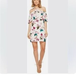 1. State Floral Off-Shoulder Mini Dress